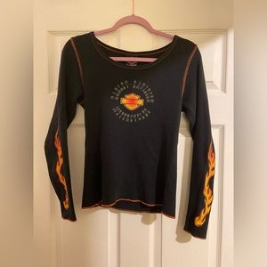 Vintage Harley Davidson Long Sleeve Shirt